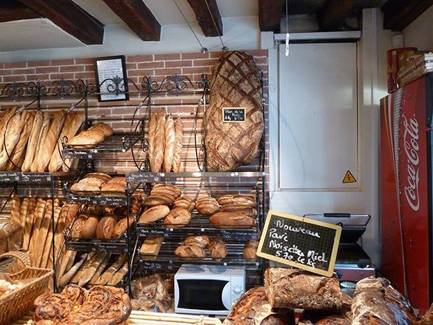 French baker's shop
