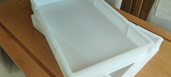 Pizza dough trays