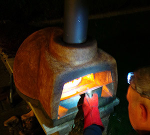 The Pizza Geek at night